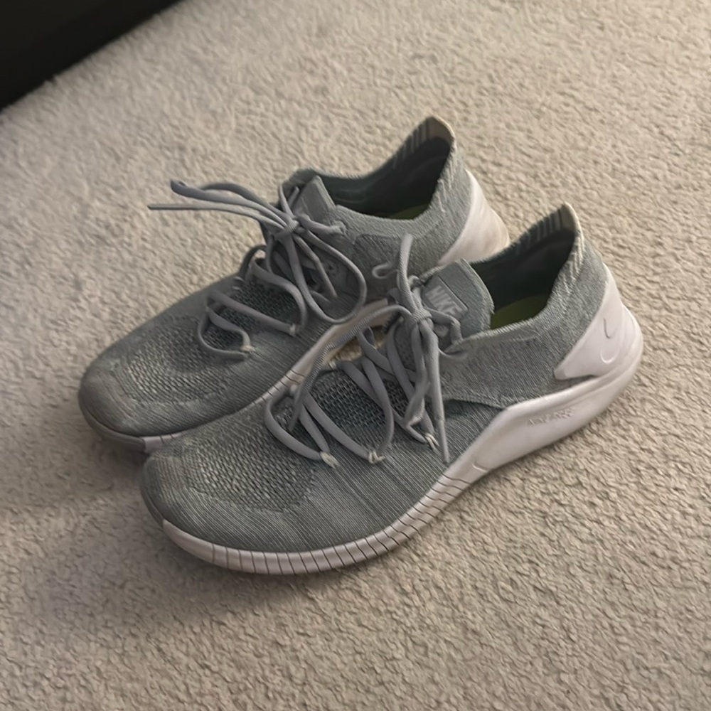 Grey Nike Free to Run Sneakers